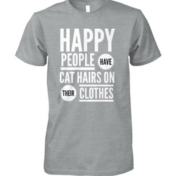 Happy People Have Cat Hairs On Their Clothes