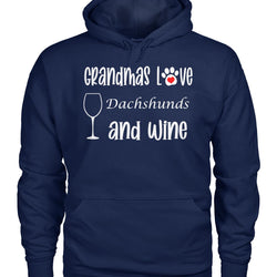 Grandmas Love Dachshunds and Wine