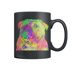 Pug Watercolor Mug