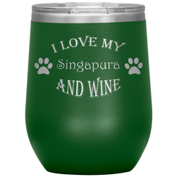 I Love My Singapura and Wine