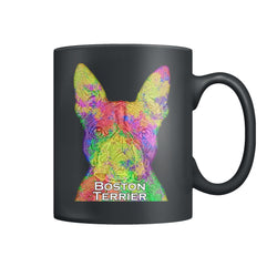Boston Terrier Watercolor Mug