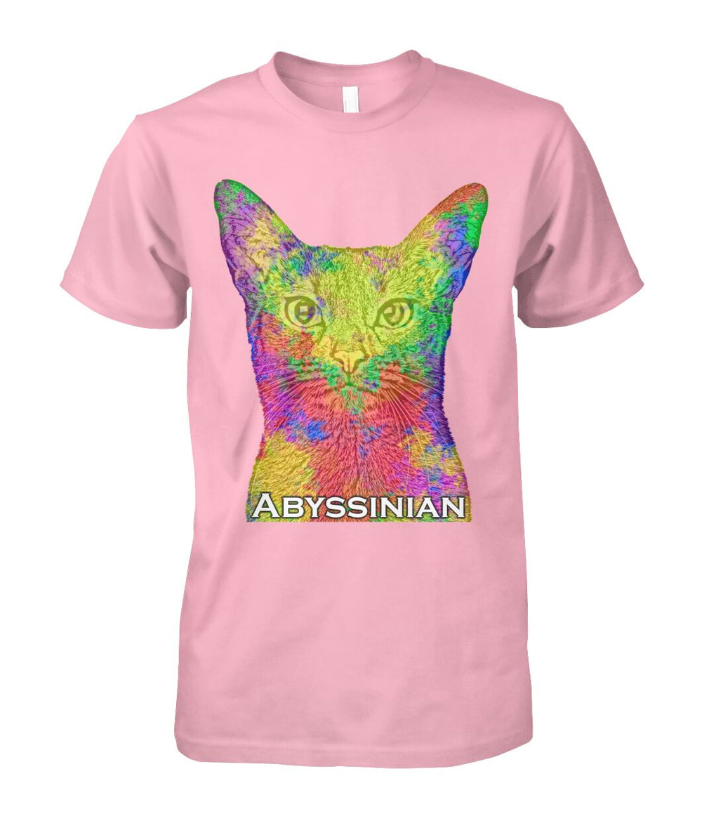 Abyssinian Watercolor Unisex T-Shirt