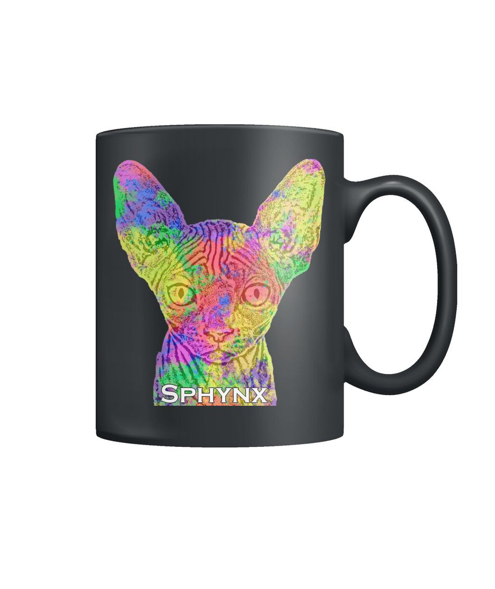 Sphynx Watercolor Mug
