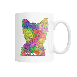 Yorkie Watercolor Mug