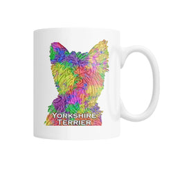 Yorkshire Terrier Watercolor Mug