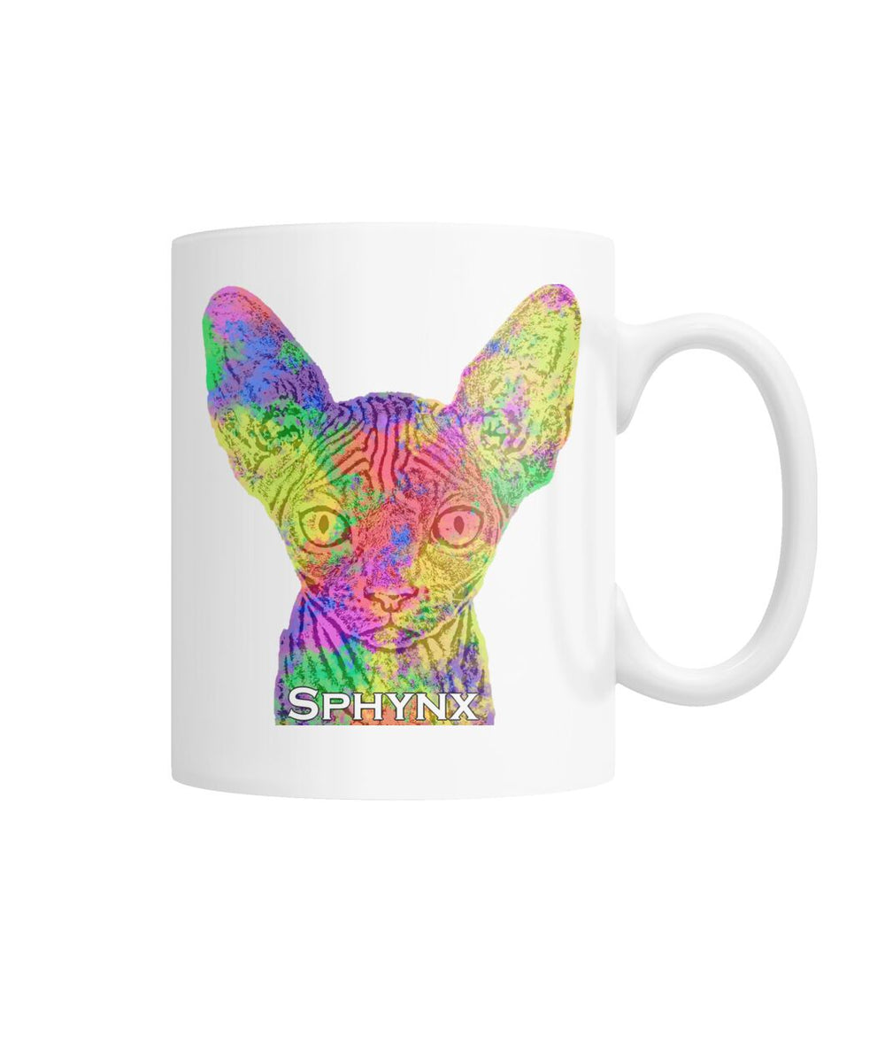 Sphynx Watercolor Mug
