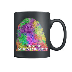 Bernese Mountain Dog Watercolor Mug