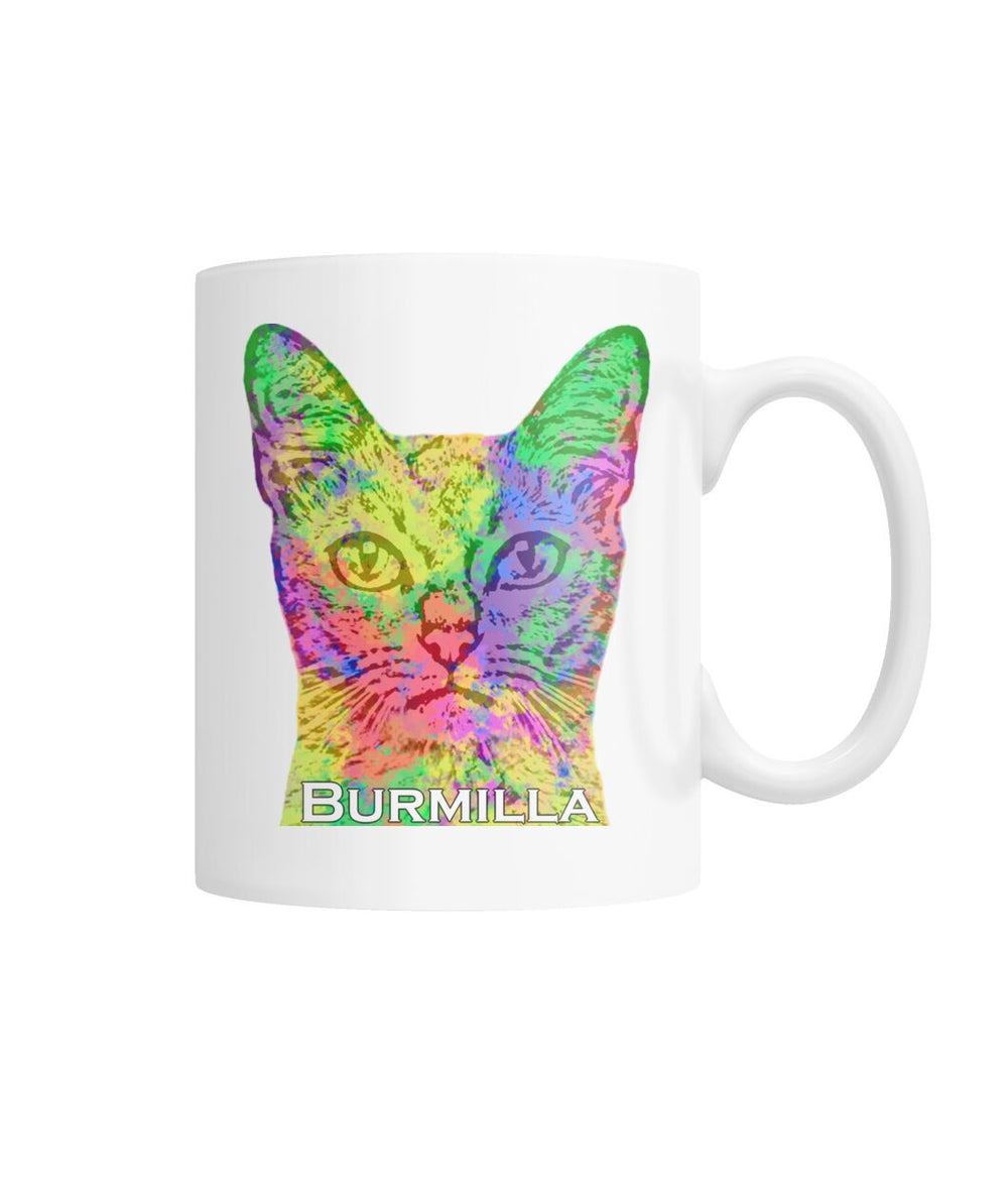 Burmilla Watercolor Mug