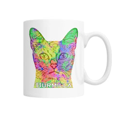 Burmilla Watercolor Mug