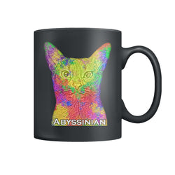 Abyssinian Watercolor Coffee Mug