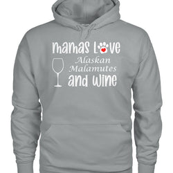 Mamas Love Alaskan Malamutes and Wine