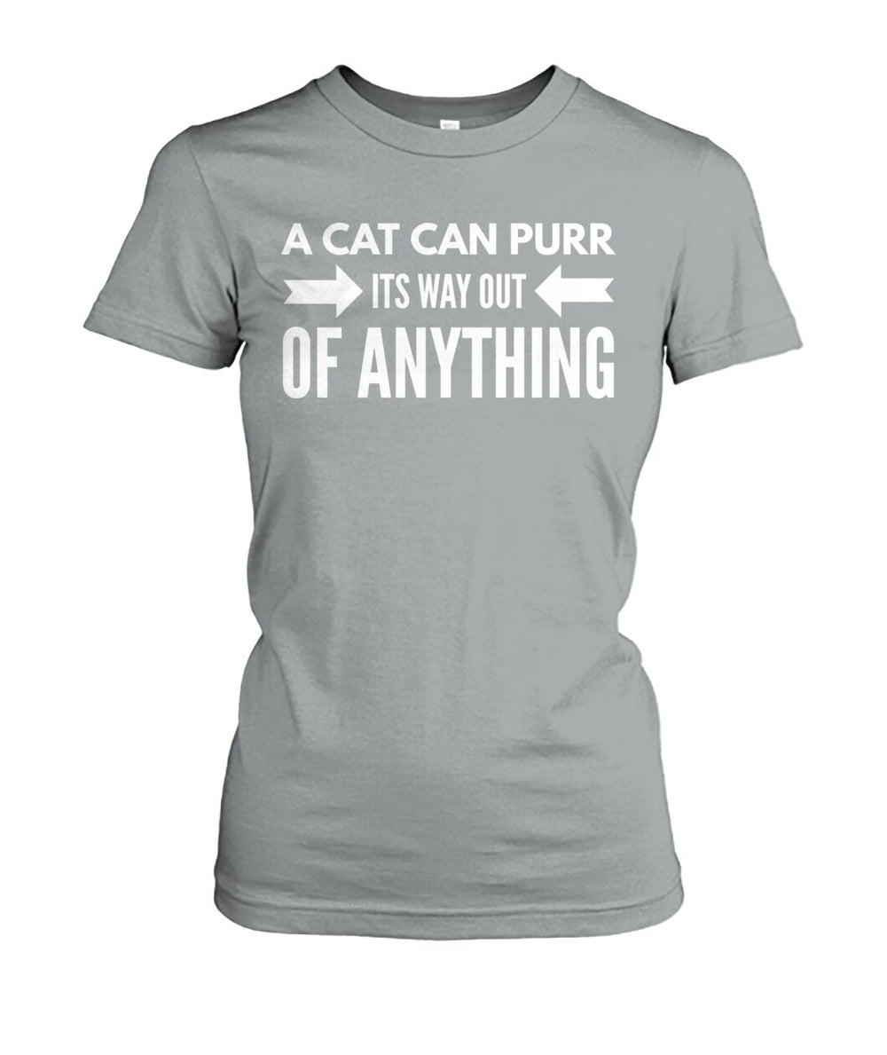 A Cat Can Purr It's Way Out of Anything