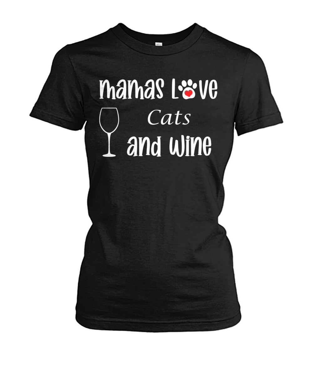 Mamas Love Cats and Wine