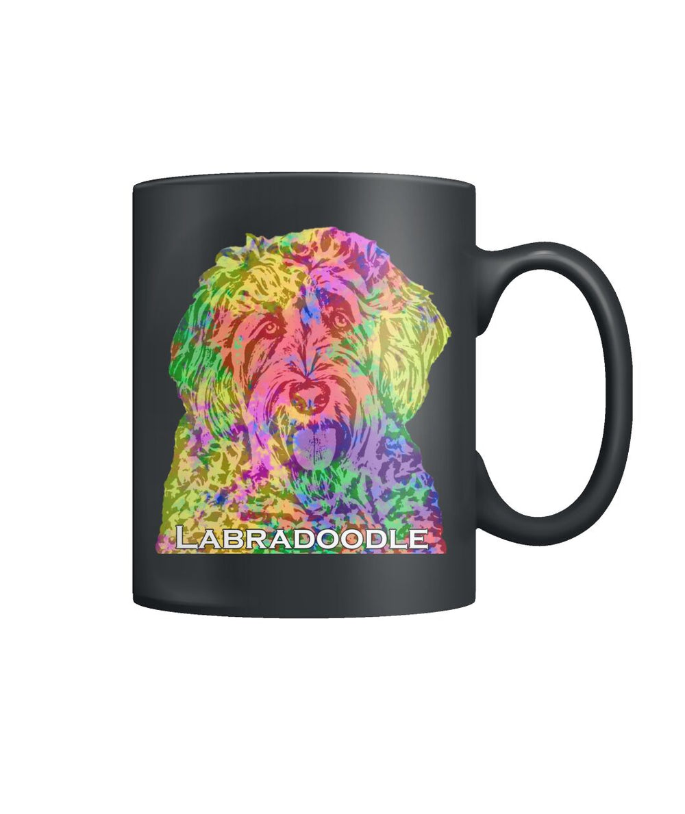 Labradoodle Watercolor Mug