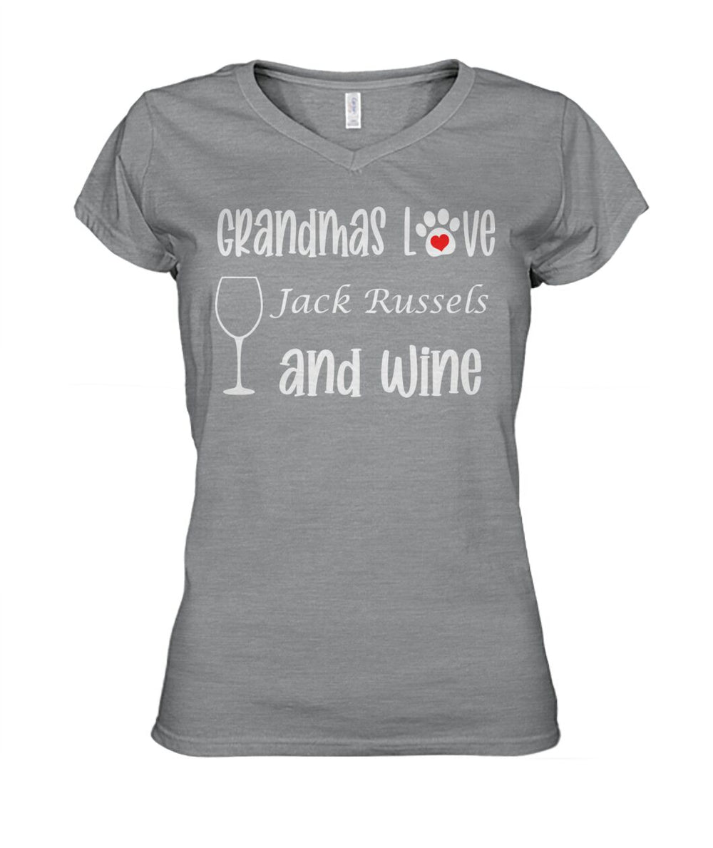 Grandmas Love Jack Russels and Wine
