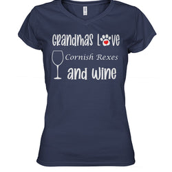 Grandmas Love Cornish Rexes and Wine
