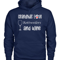 Grandmas Love Rottweilers and Wine