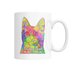 Turkish Angora Watercolor Mug