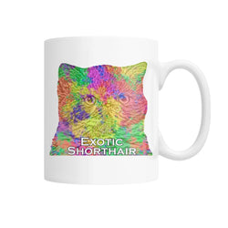 Exotic Shorthair Watercolor Mug