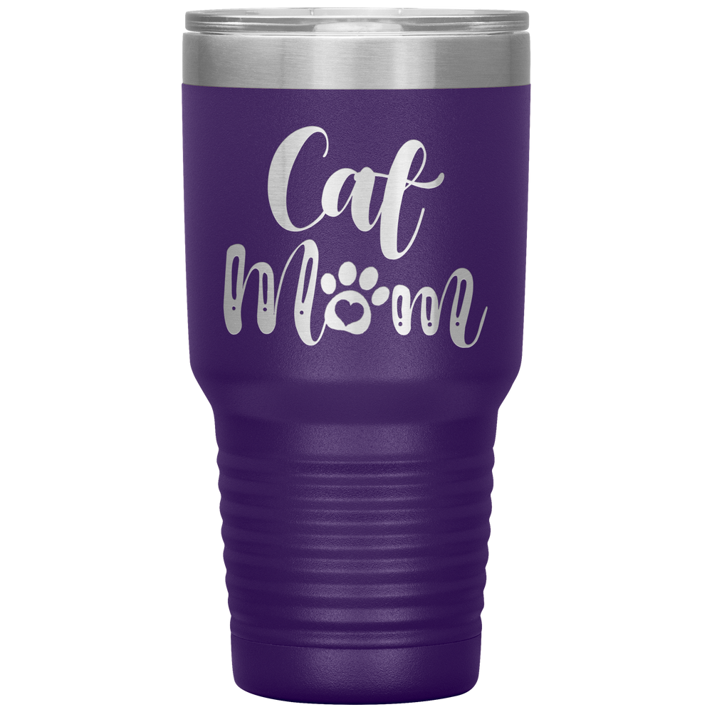 Cat Mom 30 Oz. Tumbler