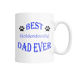 Best Goldendoodle Dad Ever White Coffee Mug