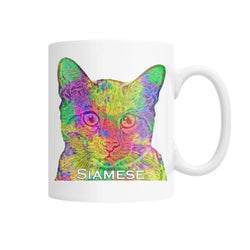 Siamese Watercolor Mug