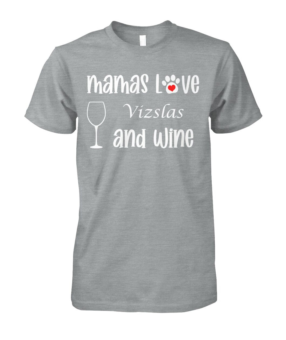 Mamas Love Vizslas and Wine