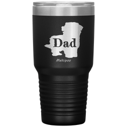 Multipoo Dad Silhouette 30 Oz. Tumbler