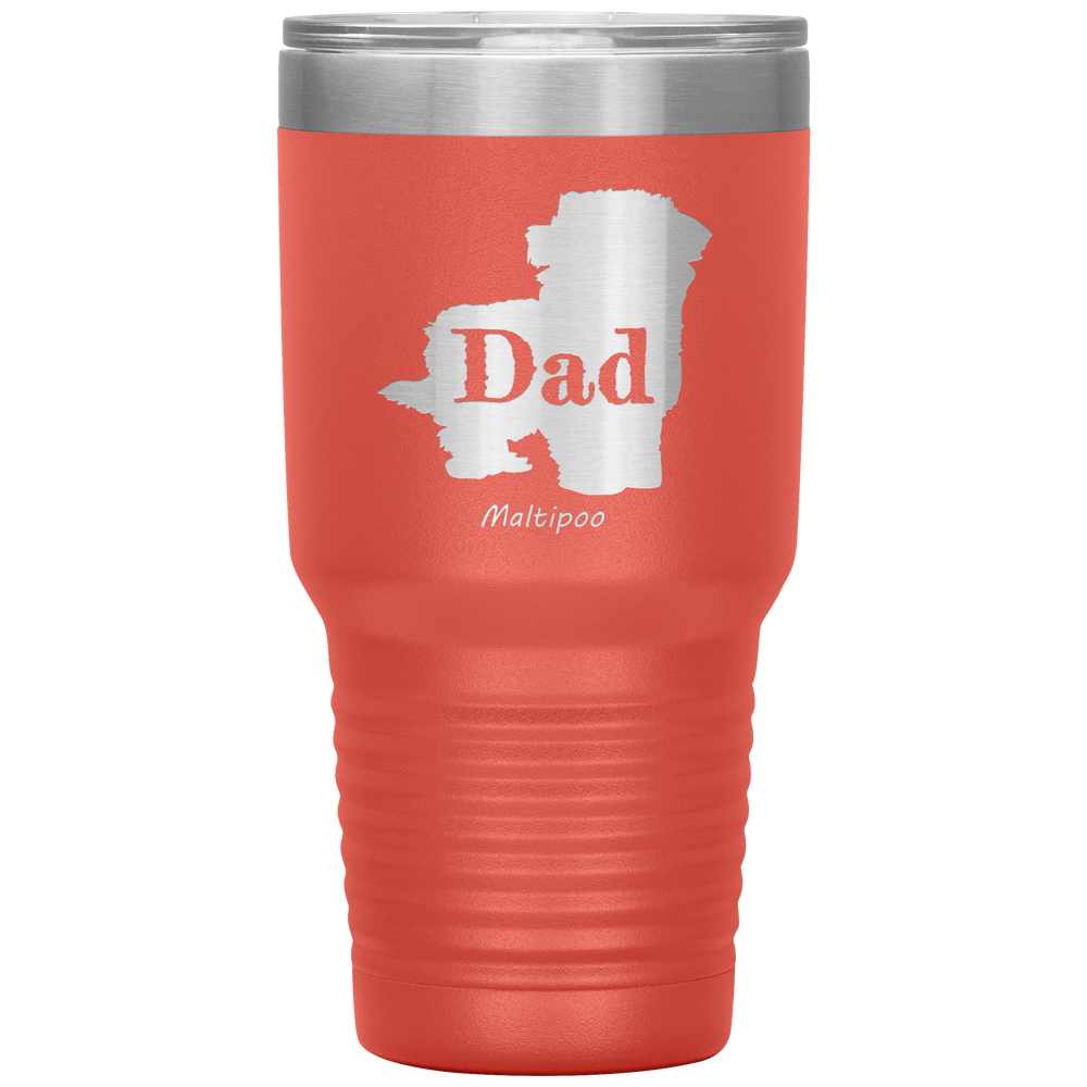 Multipoo Dad Silhouette 30 Oz. Tumbler