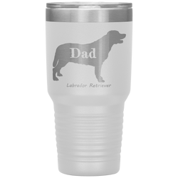 Labrador Retriever Dad 30 Oz. Tumbler