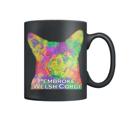 Pembroke Welsh Corgi Watercolor Mug