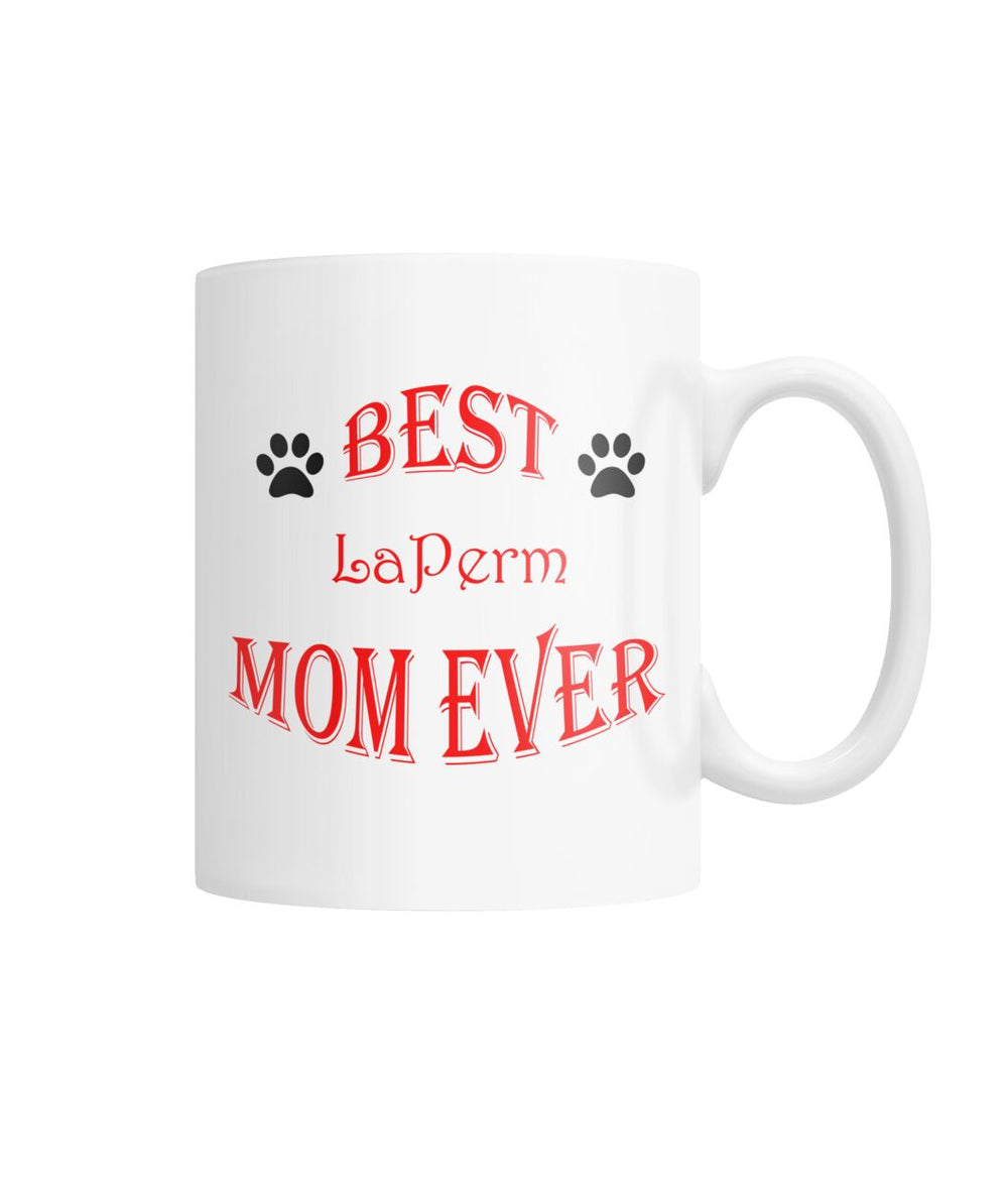 Best LaPerm Mom Ever White Coffee Mug