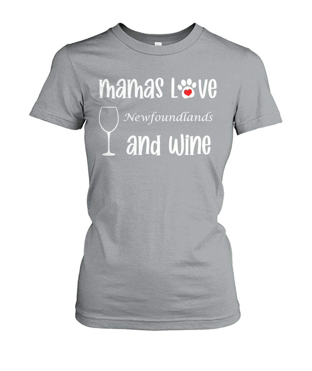 Mamas Love Newfoundlands and Wine