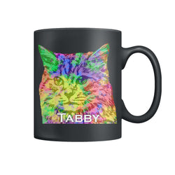 Tabby Watercolor Mug