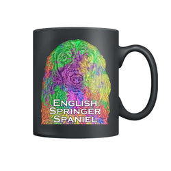 English Springer Spaniel Watercolor Mug