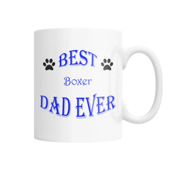 Best Boxer Dad Ever White Coffee Mug