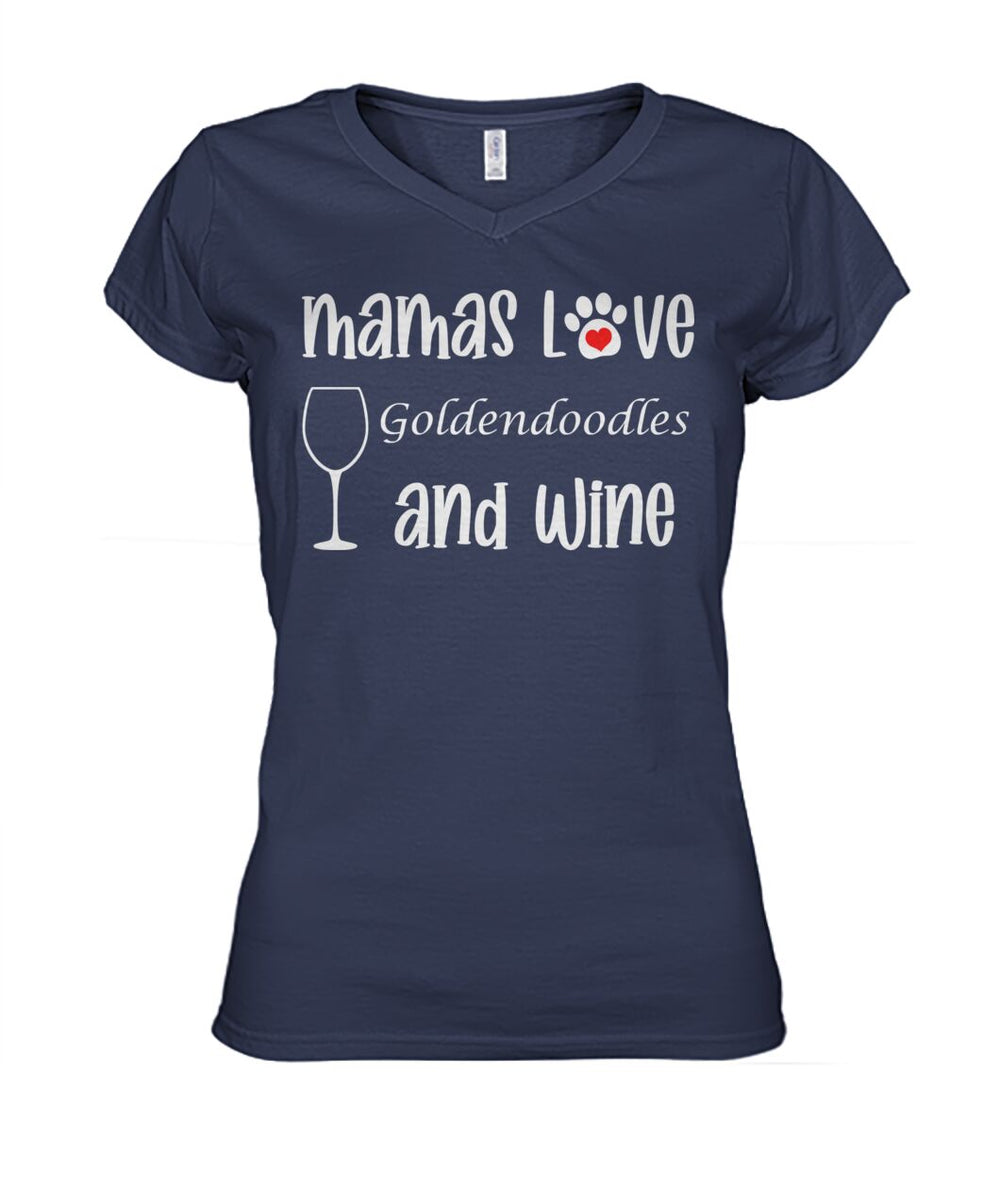 Mamas Love Goldendoodles and Wine