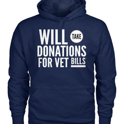Will Take Donations For Vet Bills