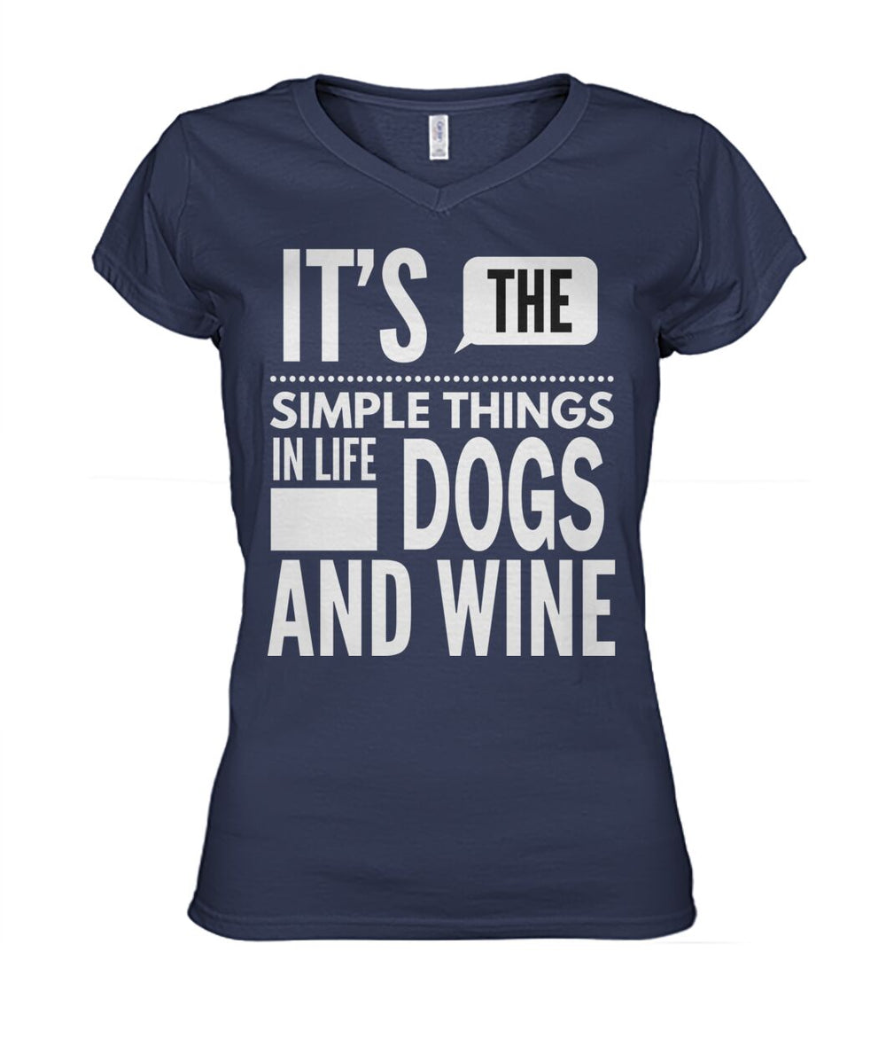 It's The Simple Things in Life Dogs and Wine