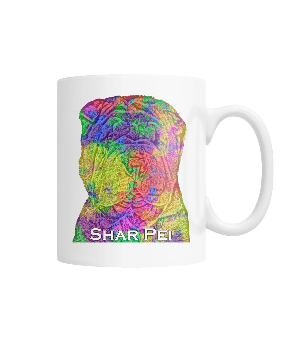 Shar Pei Watercolor Mug