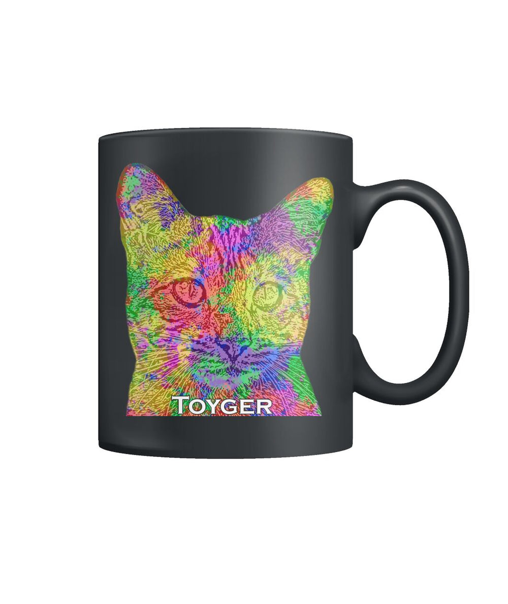 Toyger Watercolor Mug