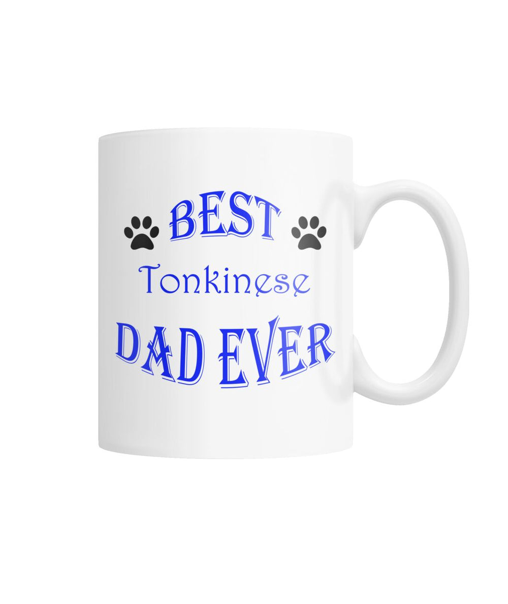 Best Tonkinese Dad Ever White Coffee Mug