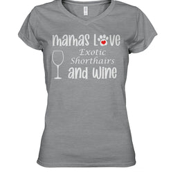 Mamas Love Exotic Shorthairs and Wine