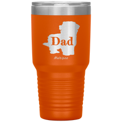 Multipoo Dad Silhouette 30 Oz. Tumbler