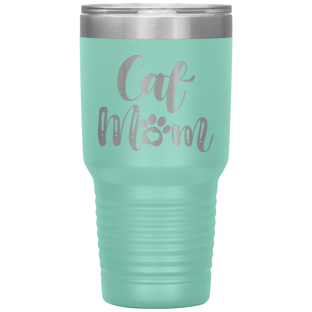 Cat Mom 30 Oz. Tumbler