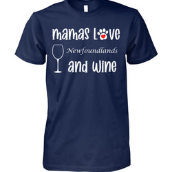 Mamas Love Newfoundlands and Wine