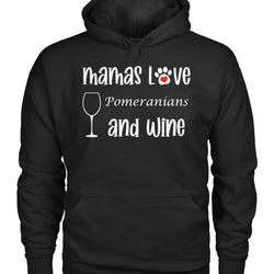 Mamas Love Pomeranians and Wine