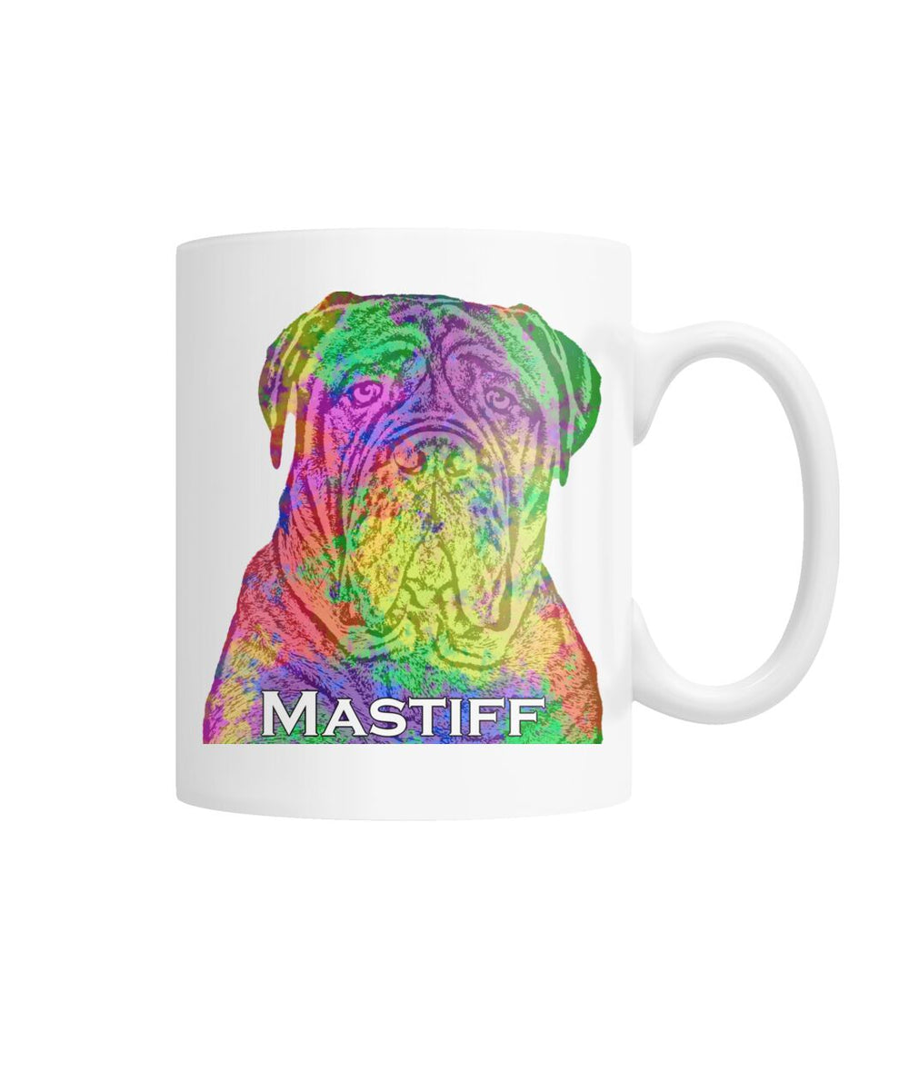 Mastiff Watercolor Mug