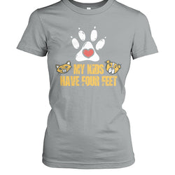 My Kids Have Four Feet Cat and Dog