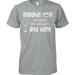 Grandmas Love British Shorthairs and Wine